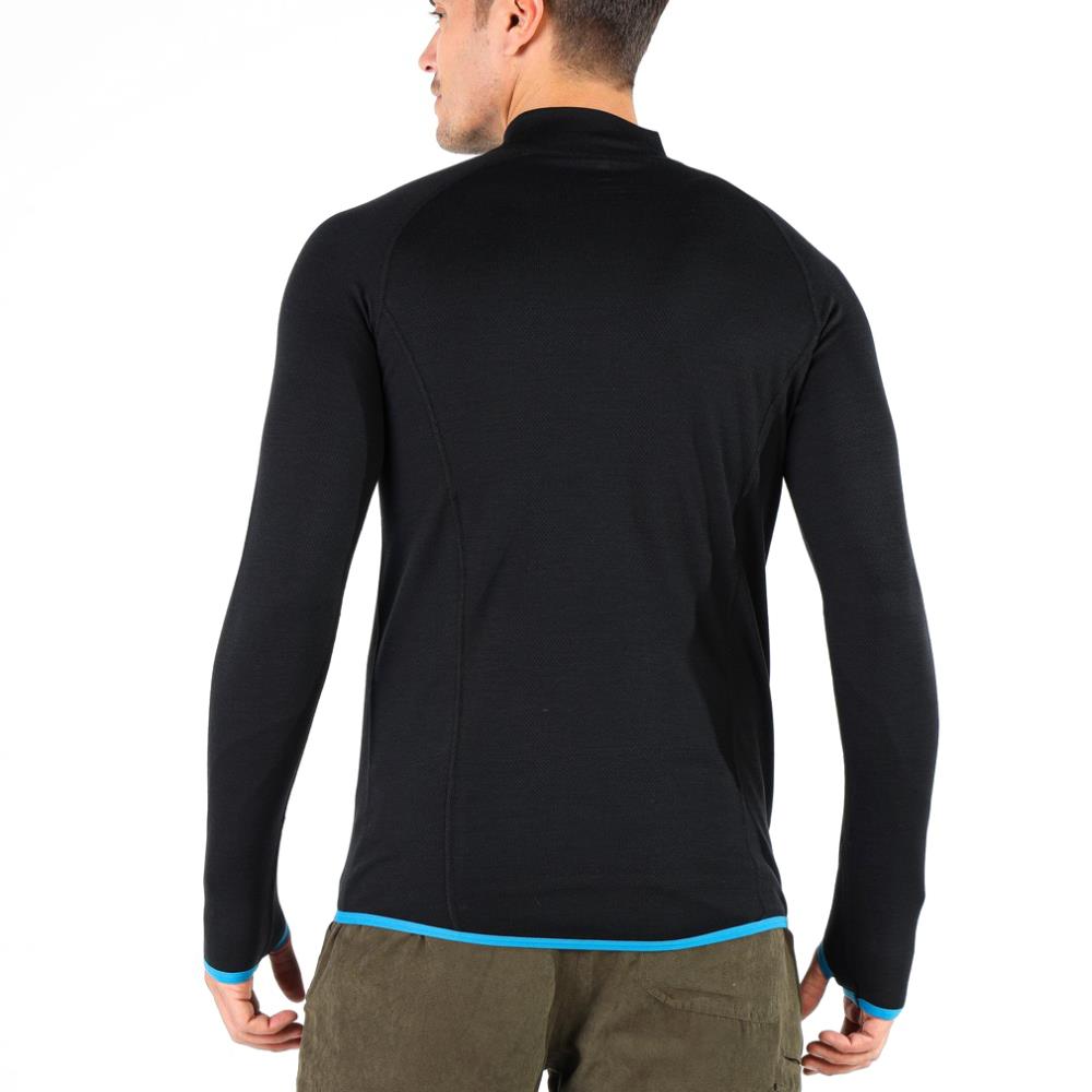 Halldor Men's 100% Merino 230gsm 1/4 Zip Long Sleeve Top