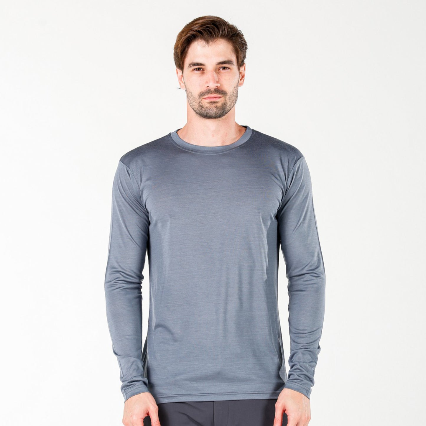 Eris Men's 100% Merino 135gsm Lightweight Long Sleeve Top