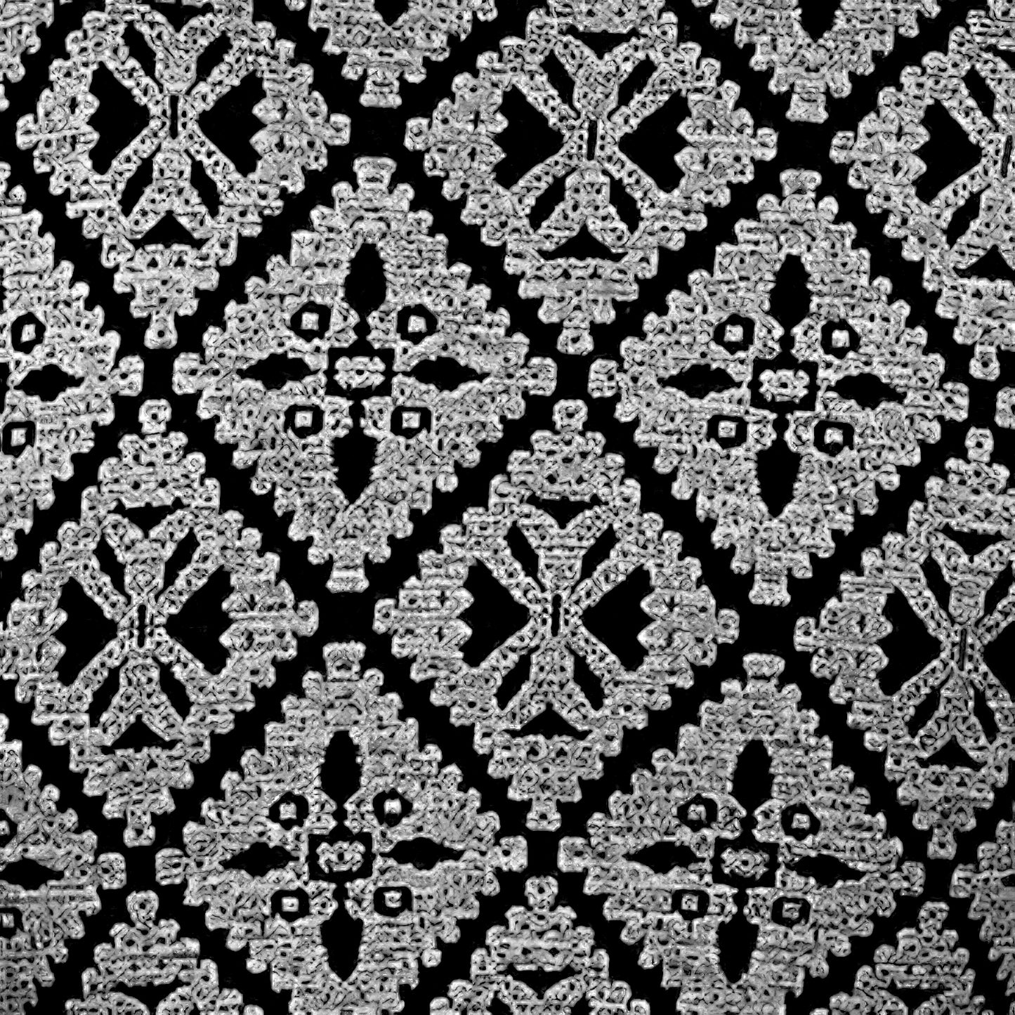 Venus Women's 100% Merino 230gsm Patterned 1/4 Zip Long Sleeve Top