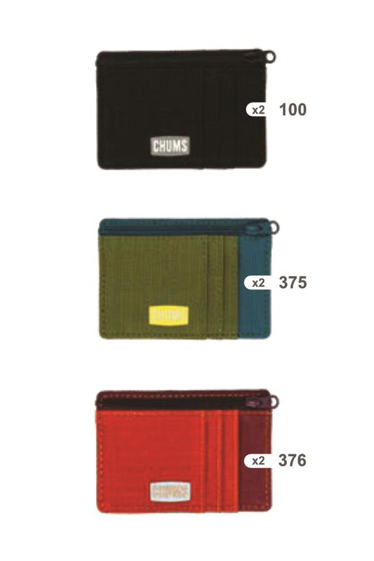 Bandit Zip Wallet Basics Mix - Pack 6