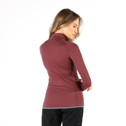 Lorica Women's 100% Merino 230gsm 1/4 Zip Long Sleeve Top