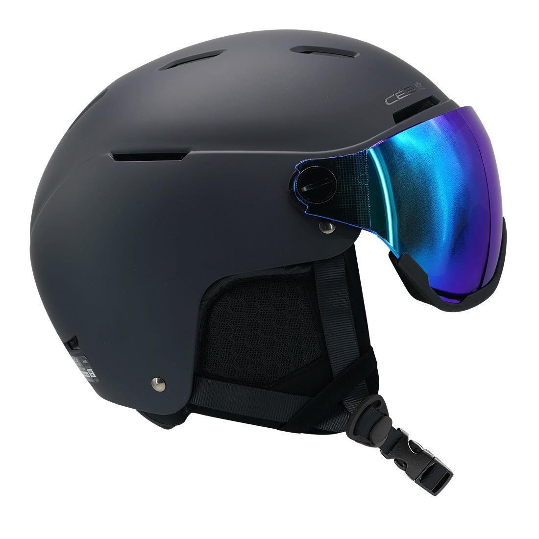 Pixel Ski Helmet with Visor