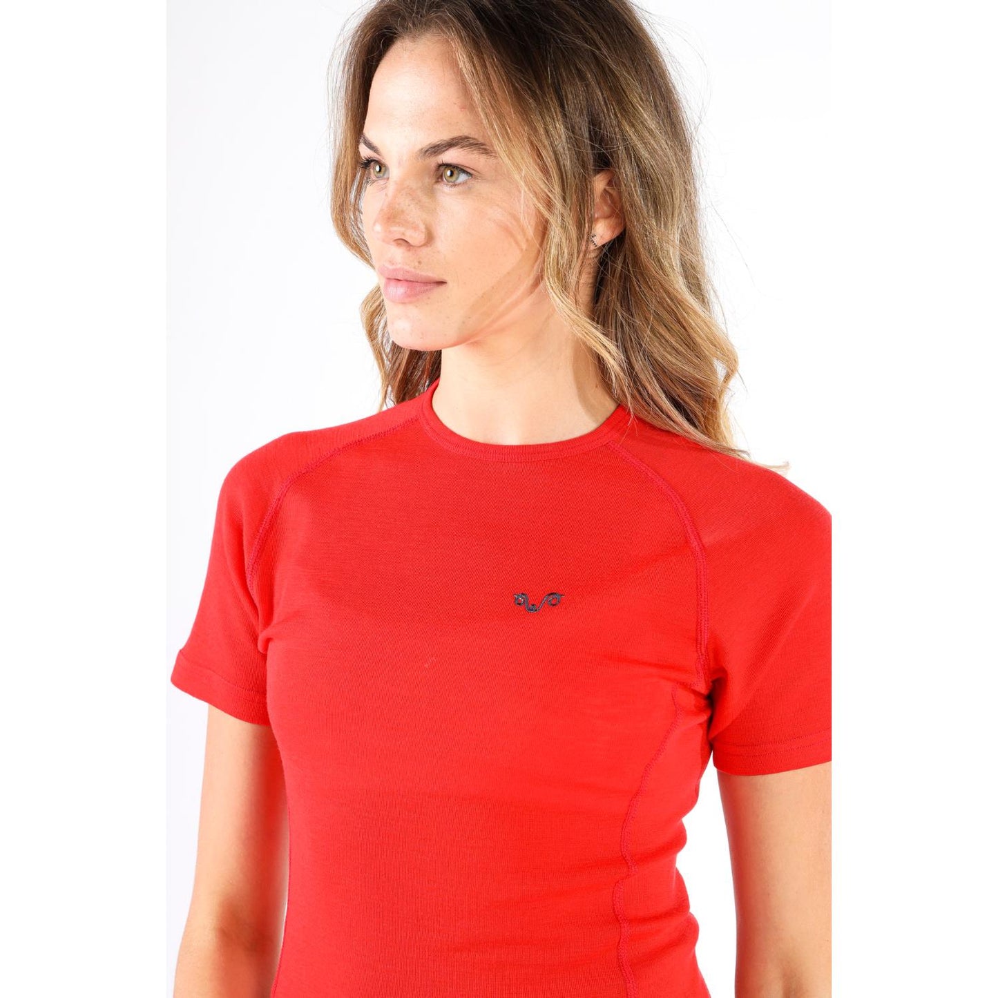 Bise Women's 100% Merino 195gsm Short Sleeve Top