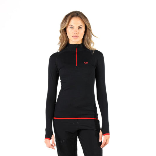 Lorica Women's 100% Merino 230gsm 1/4 Zip Long Sleeve Top