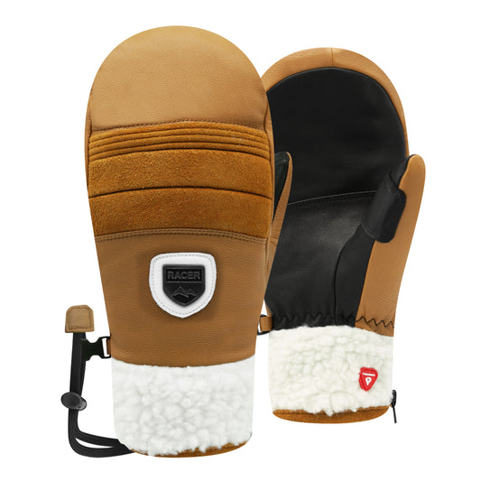 90 LEATHER 2 Premium Leather Women's Ski Mitts