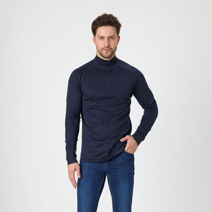 Bora Men's 100% Merino 250gsm 1/4 Zip Long Sleeve Top