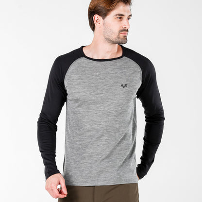 Brant Men's 100% Merino 195gsm Slim Fit Long Sleeve Top