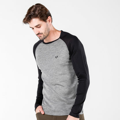 Brant Men's 100% Merino 195gsm Slim Fit Long Sleeve Top