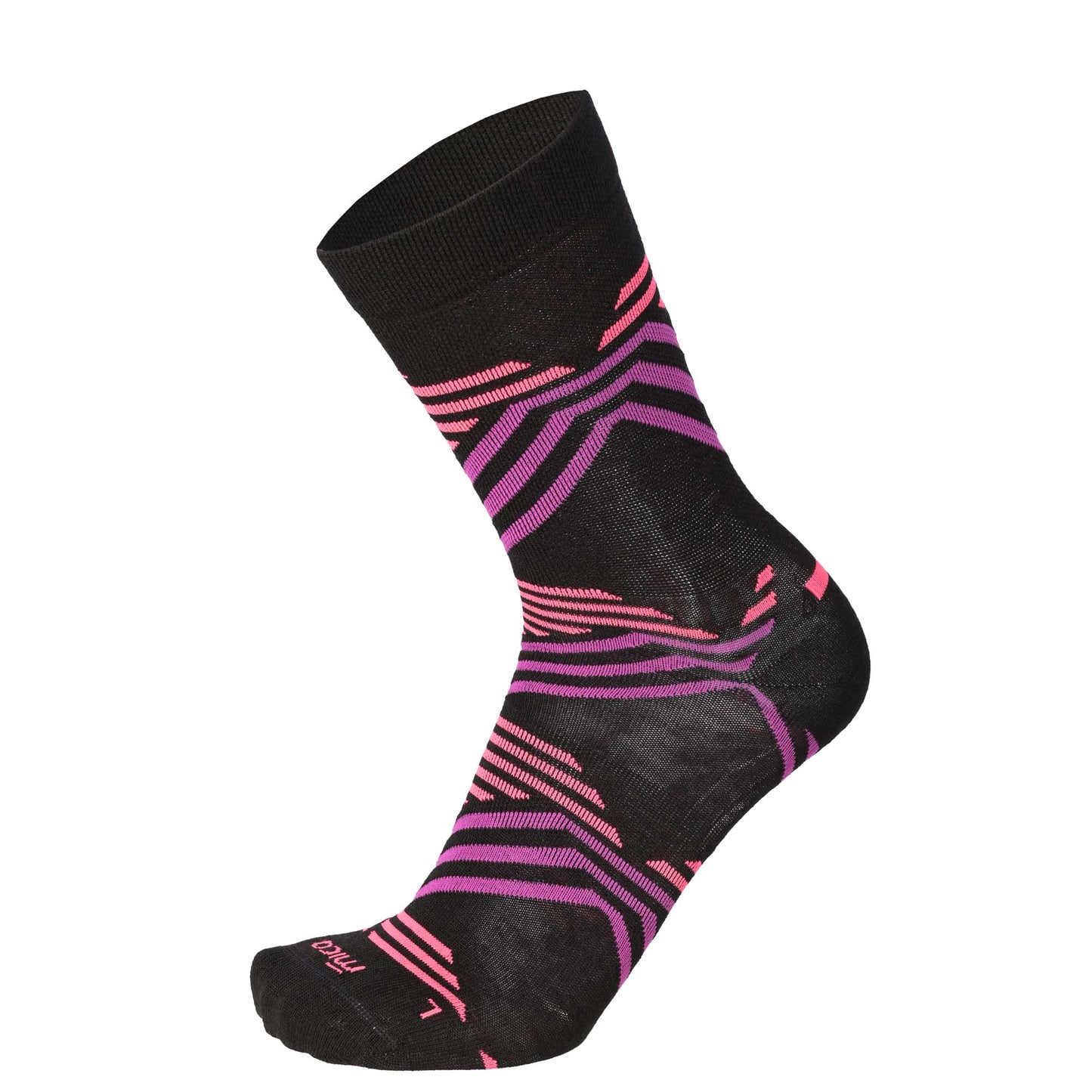 CA01306 Lightweight WARM CONTROL NATURAL MERINO Run Crew Socks