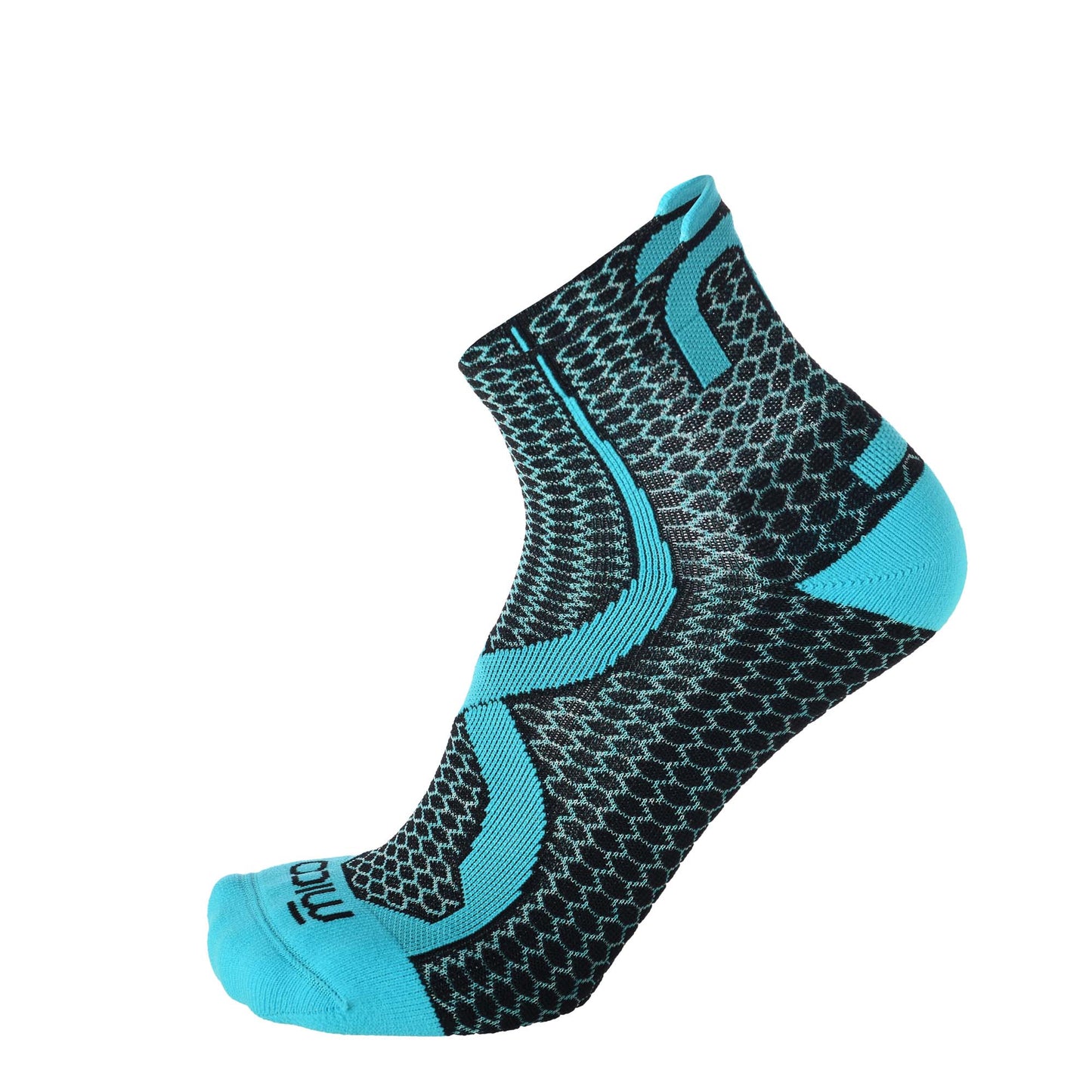 CA01504 Lightweight ODOR ZERO IONIC+® Trail Run Ankle Socks