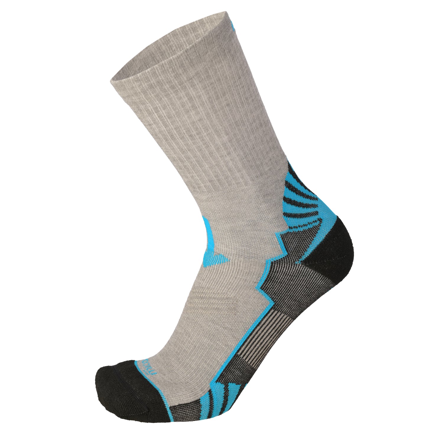 CA01510 Medium Weight ODOR ZERO X-STATIC® Active Travel Crew Socks