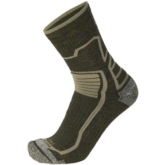 CA03027 Medium weight WARM CONTROL NATURAL MERINO Trek Crew Socks