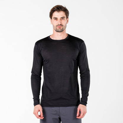 Eris Men's 100% Merino 135gsm Lightweight Long Sleeve Top