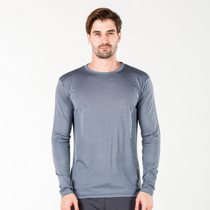 Eris Men's 100% Merino 135gsm Lightweight Long Sleeve Top