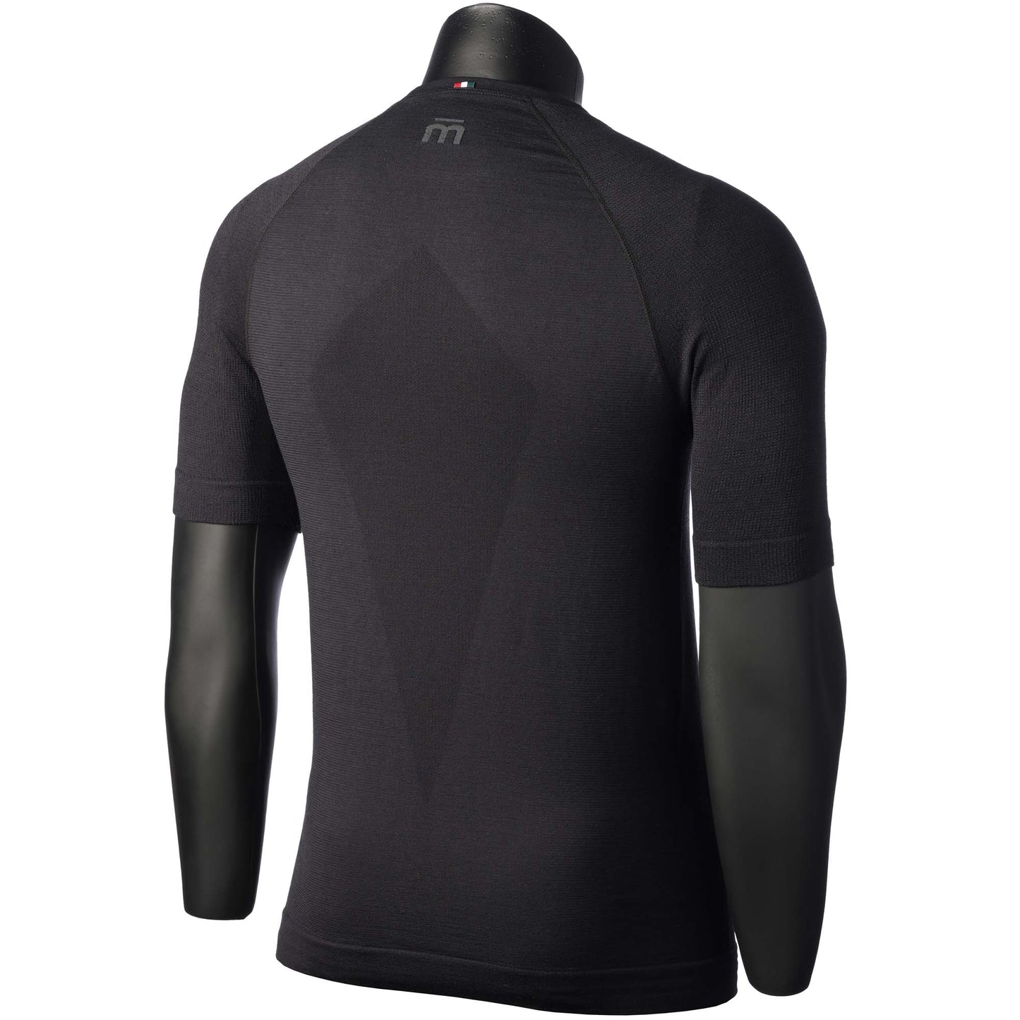 IN01740 Men's WARM CONTROL DUALTECH MERINO/SILK SKINTECH Short Sleeves Round Neck Shirt