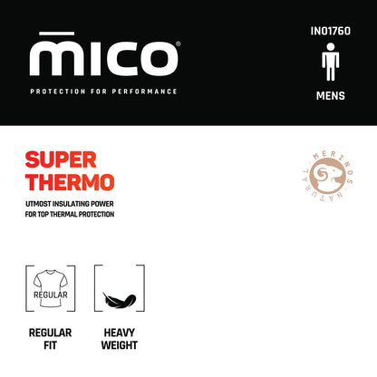 IN01760 Men's SUPER THERMO DUALTECH MERINO SKINTECH Long Sleeves Round Neck Shirt