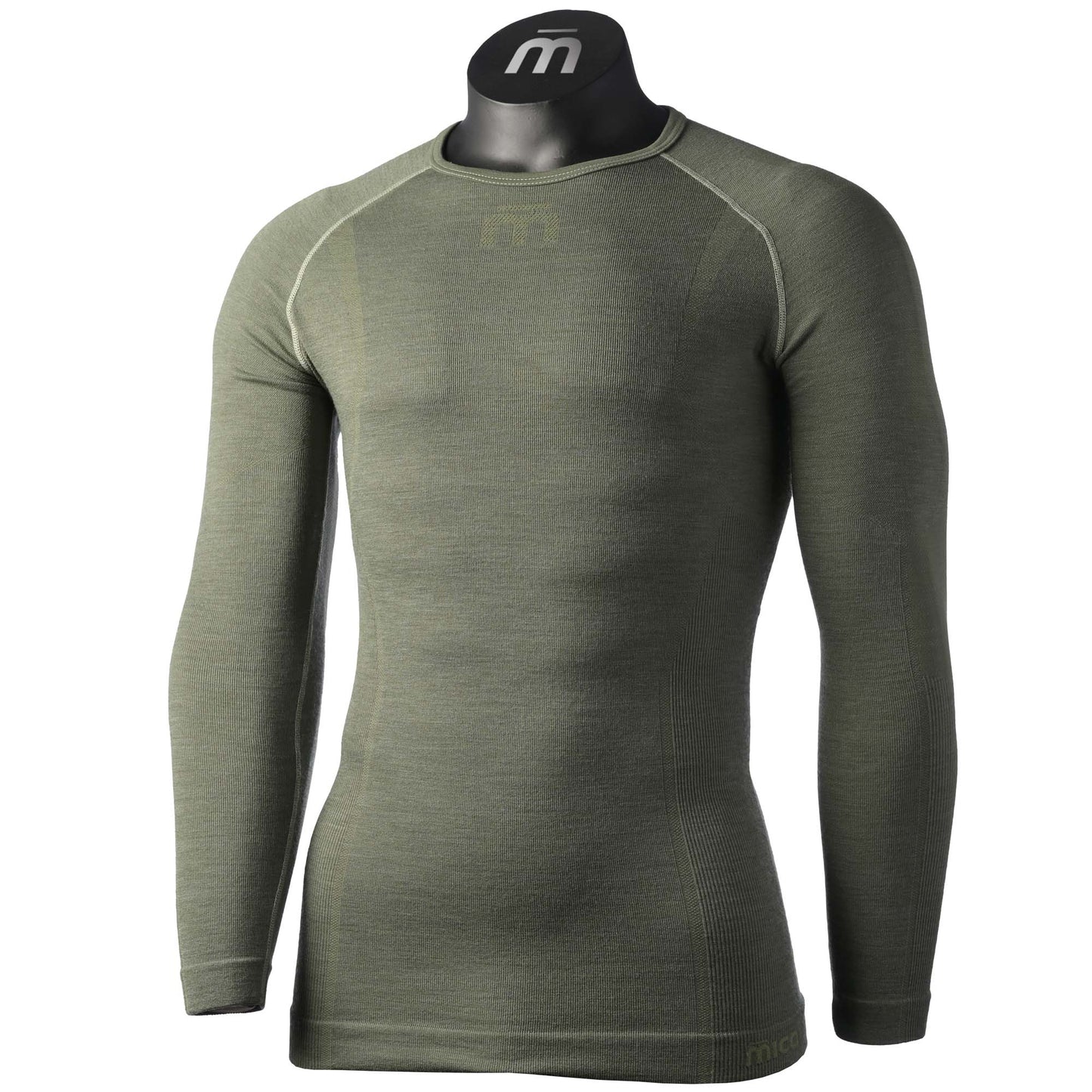 IN01760 Men's SUPER THERMO DUALTECH MERINO SKINTECH Long Sleeves Round Neck Shirt