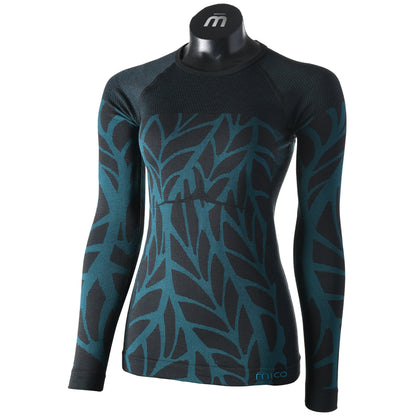 IN01765 Women's SUPER THERMO DUALTECH MERINO SKINTECH Long Sleeves Round Neck Shirt