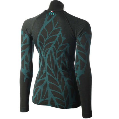 IN01765 Women's SUPER THERMO DUALTECH MERINO SKINTECH Long Sleeves Round Neck Shirt
