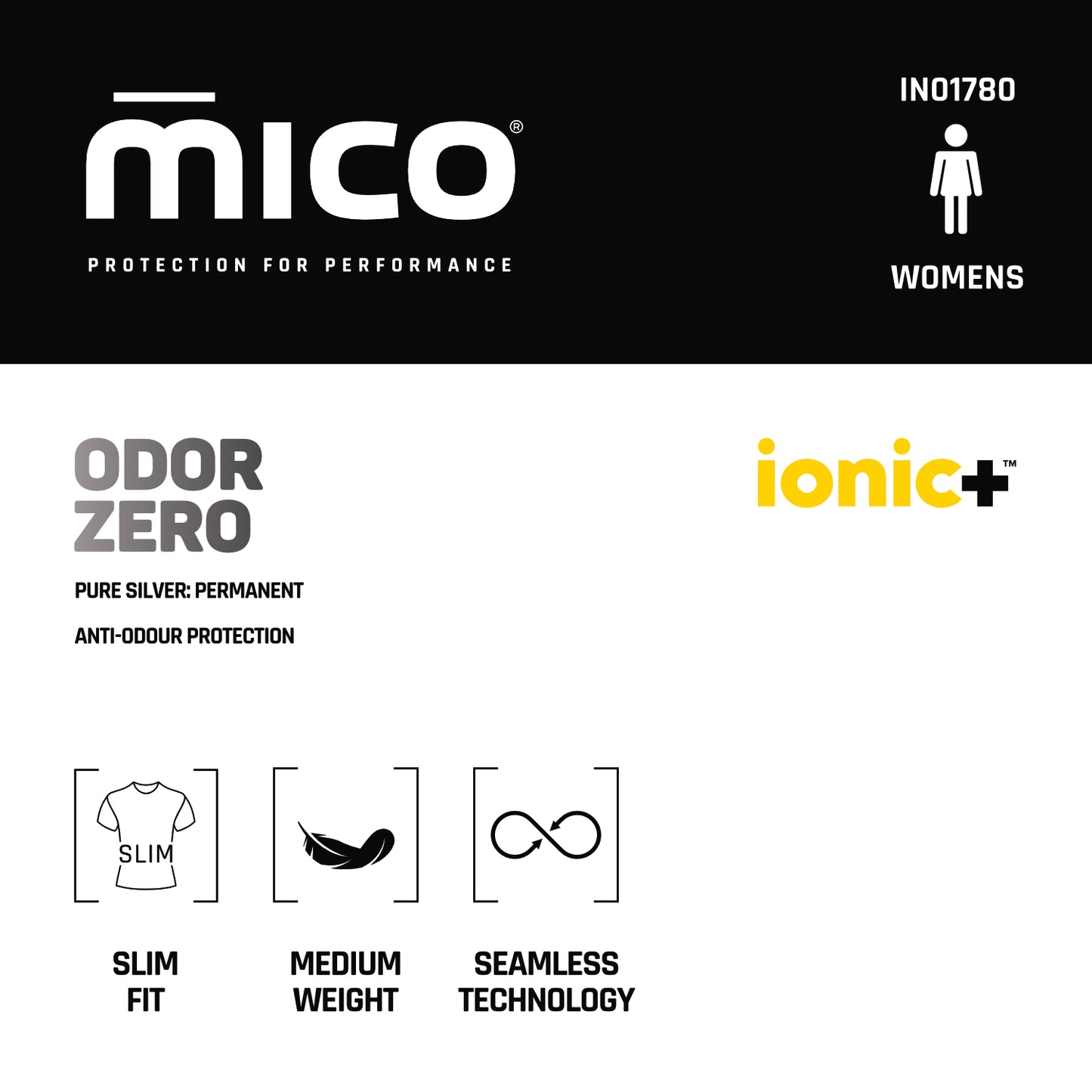 IN01780 Bra - ODOR ZERO IONIC+® P4P SKINTECH