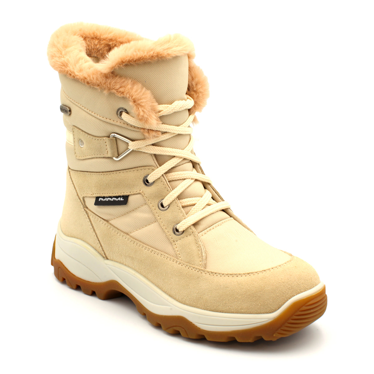 Iona OC Women's Winter Ankle Boots - Cappuccino
