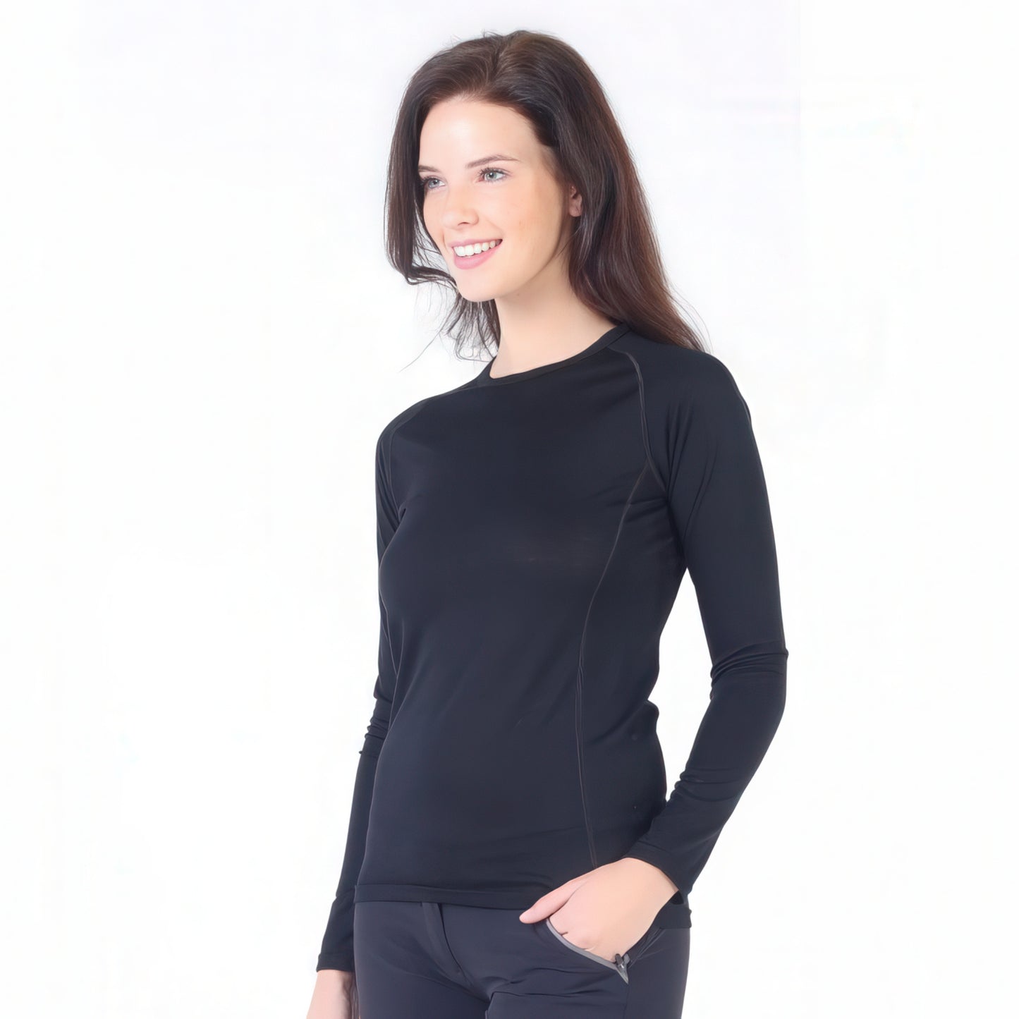 Kona Women's 100% Merino 135gsm Lightweight Slim Fit Long Sleeve Top