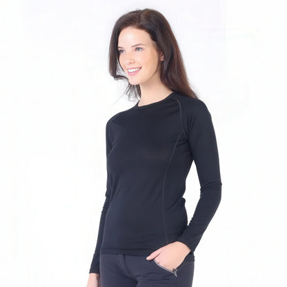 Kona Women's 100% Merino 135gsm Lightweight Slim Fit Long Sleeve Top