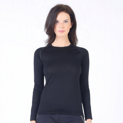 Kona Women's 100% Merino 135gsm Lightweight Slim Fit Long Sleeve Top