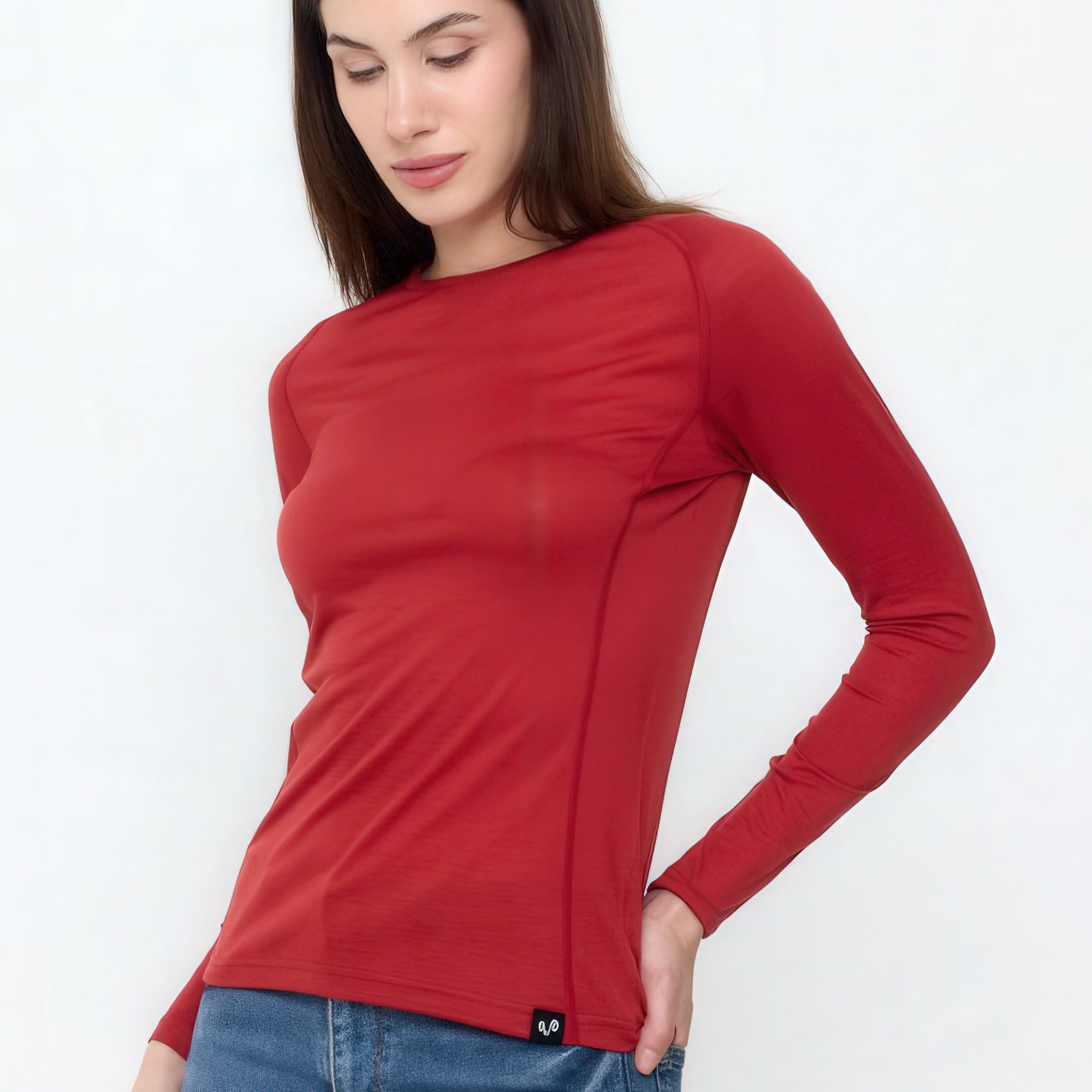 Kona Women's 100% Merino 135gsm Lightweight Slim Fit Long Sleeve Top