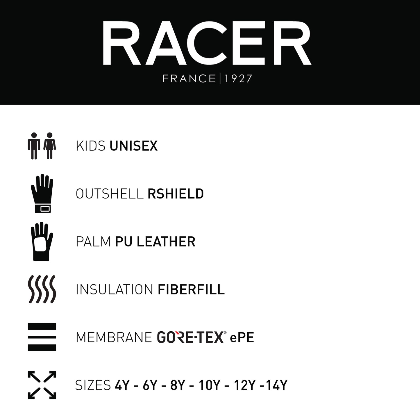 MIGA 7 Kid's Ski Mitts