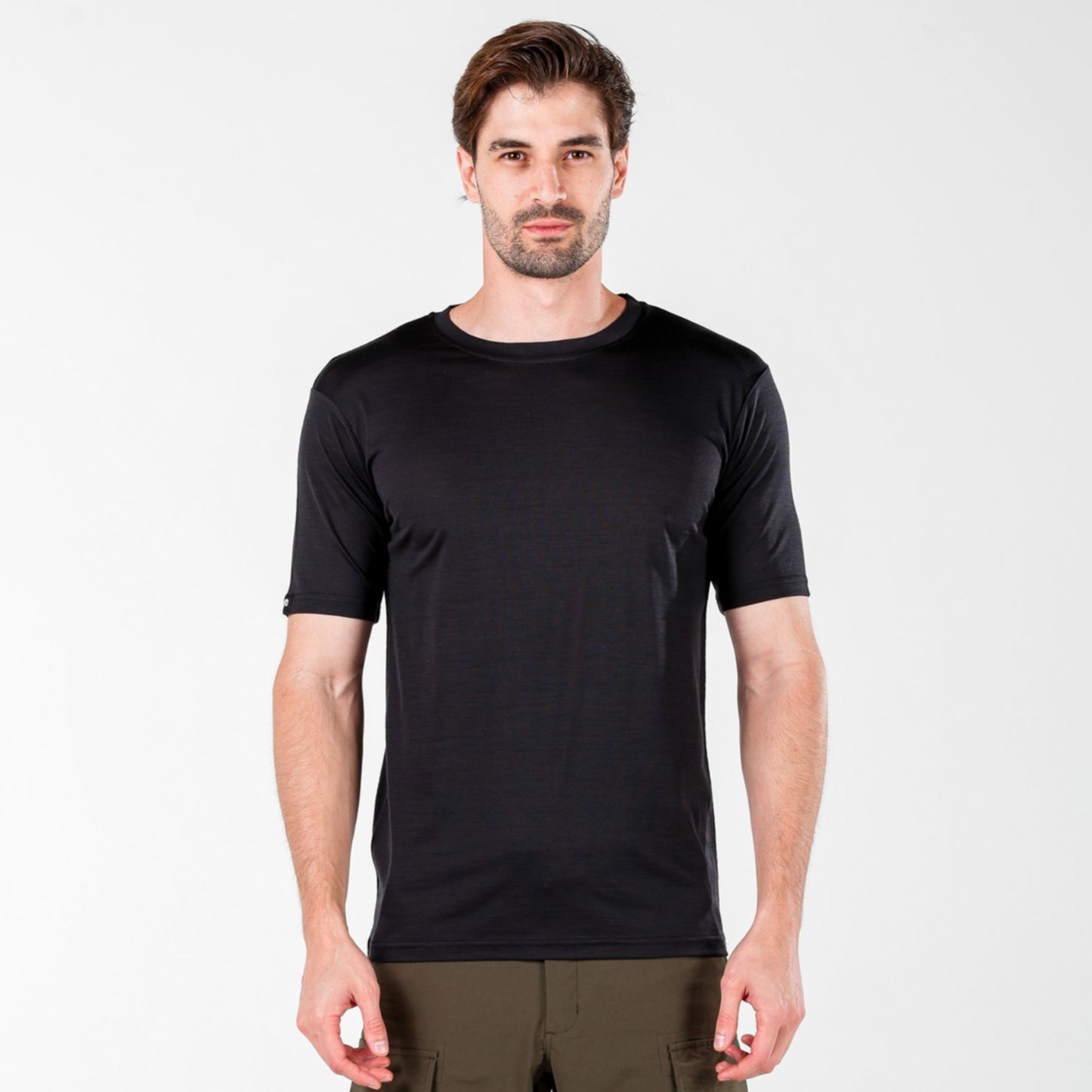 Notus Men's 100% Merino 135gsm Lightweight Crew Neck T-Shirt