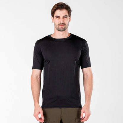 Notus Men's 100% Merino 135gsm Lightweight Crew Neck T-Shirt