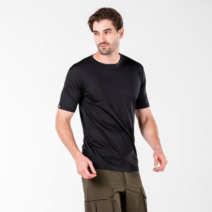 Notus Men's 100% Merino 135gsm Lightweight Crew Neck T-Shirt