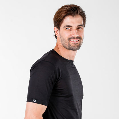 Notus Men's 100% Merino 135gsm Lightweight Crew Neck T-Shirt
