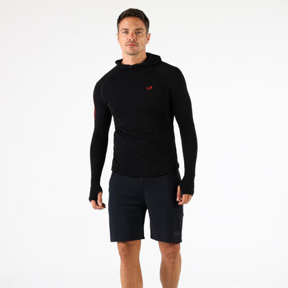 Pakke Men's Seamless Merino Blend Sport Hoodie