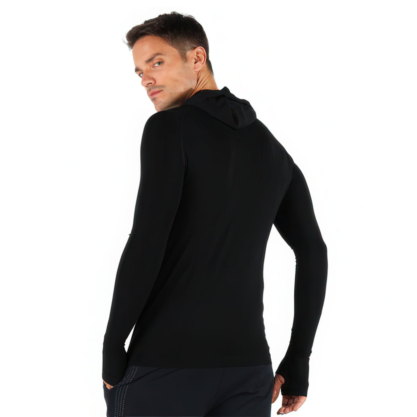 Pakke Men's Seamless Merino Blend Sport Hoodie