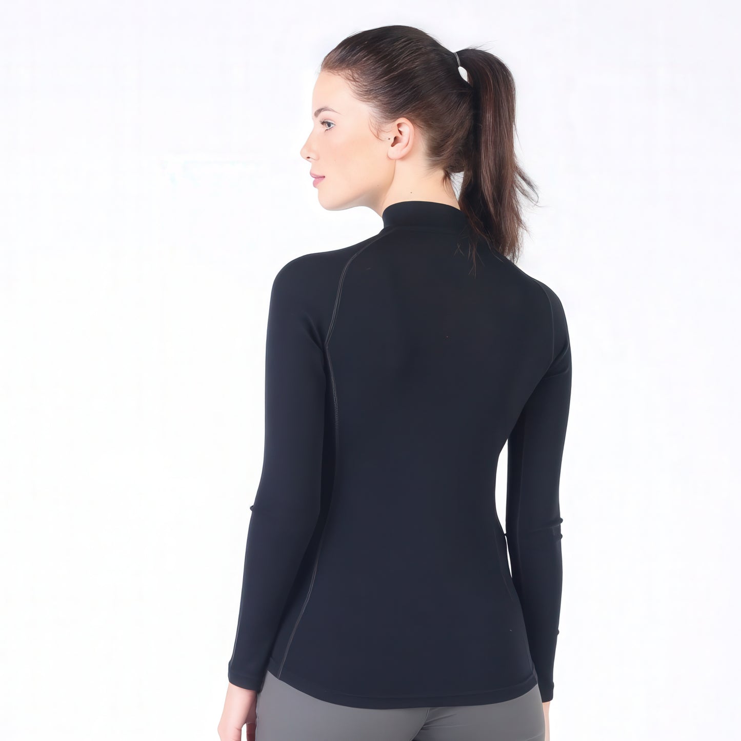 Vega Women's 100% Merino 195gsm 1/4 Zip Long Sleeve Top